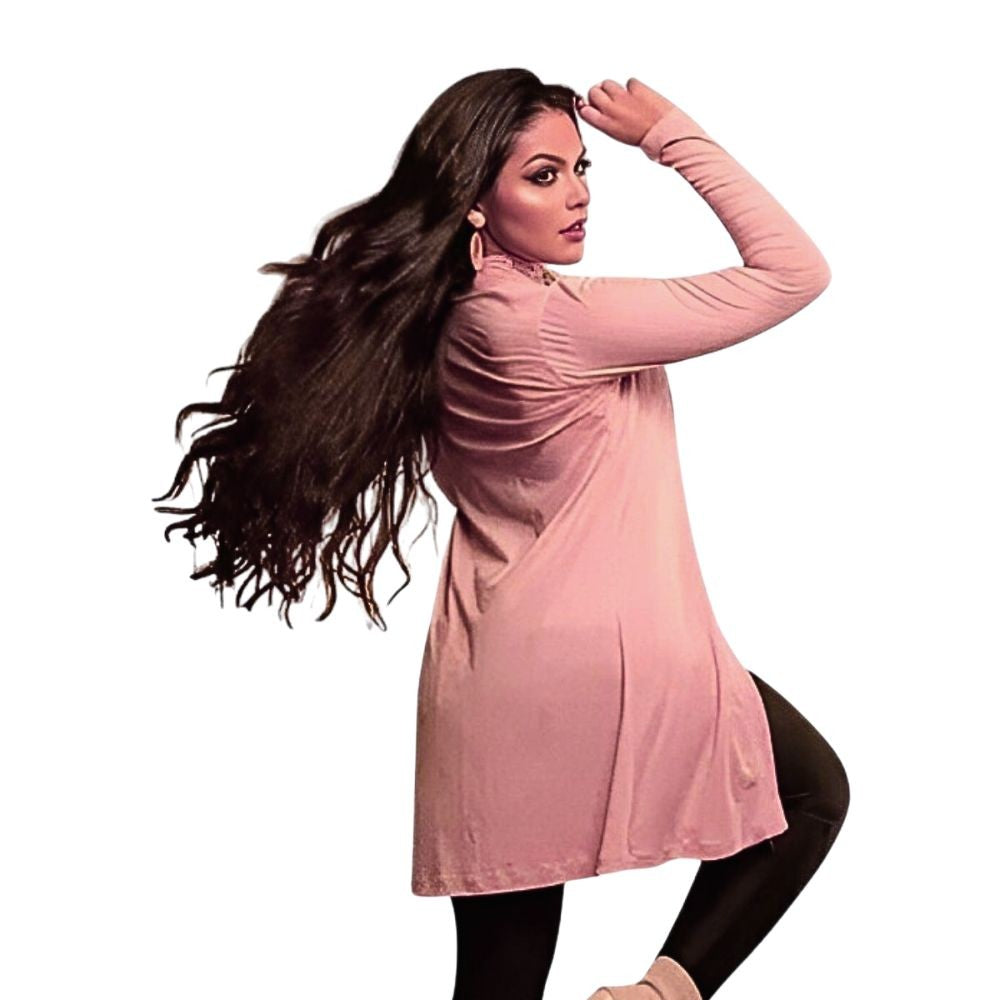Kit Blusa Camurça E Cardigan Feminino Manga Longa Aveludado Kimono