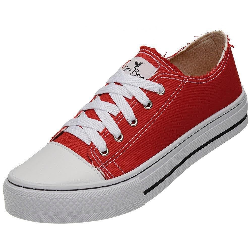 Tênis All Estrela Feminino Casual Leve Confortável