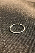 Piercing Círculo Liso em Prata 925