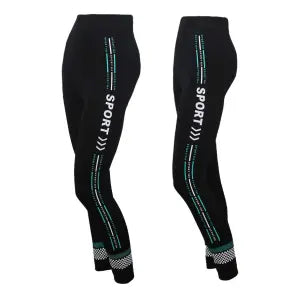 Calça Legging c/Estampa Lateral Tamanho Unico Cores Sortidas