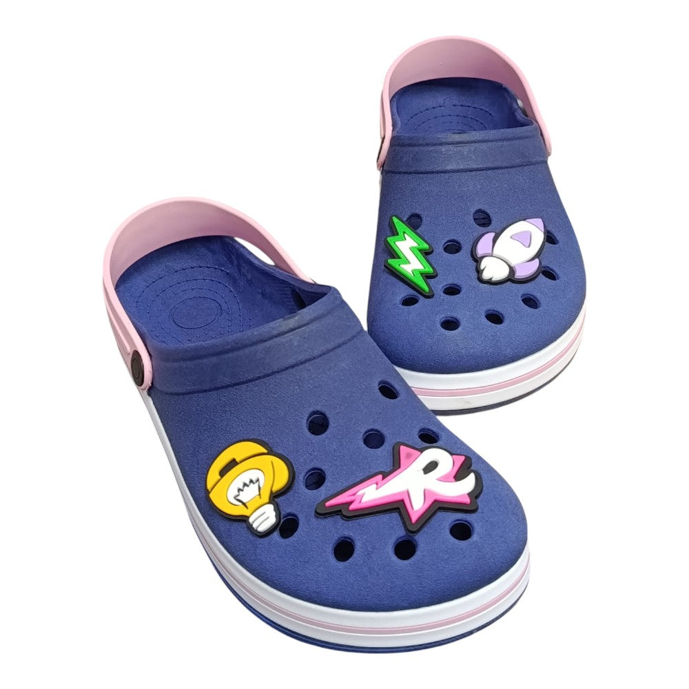 SANDALIA FECHADA DOS ROSA ELEMENTOS  INFANTIL ADULTO JUVENIL LEVE CONFORTAVEL